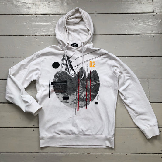 Dsquared White Hoodie (XXL)