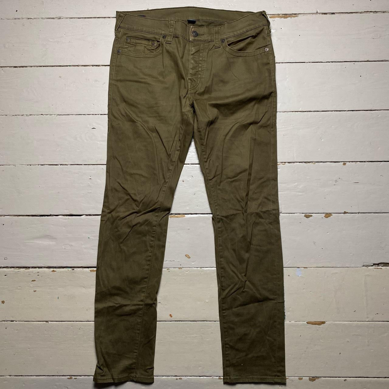 True Religion Rocco Khaki Jeans (36/36)