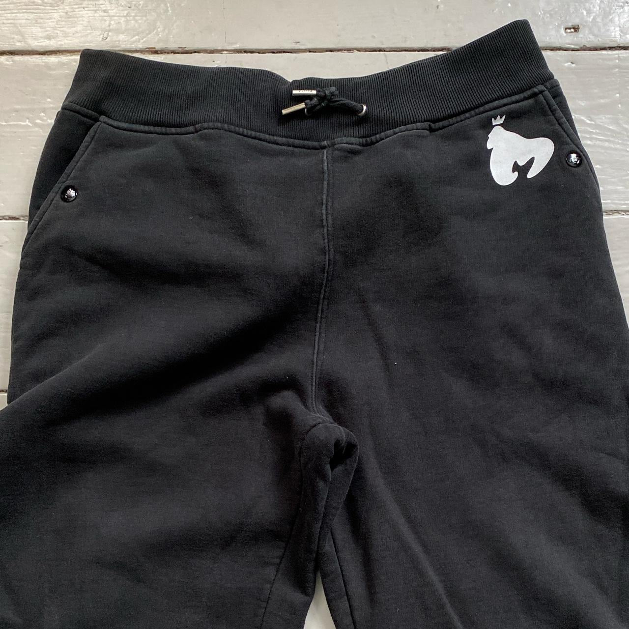 Money Clothing Black Joggers (XL)
