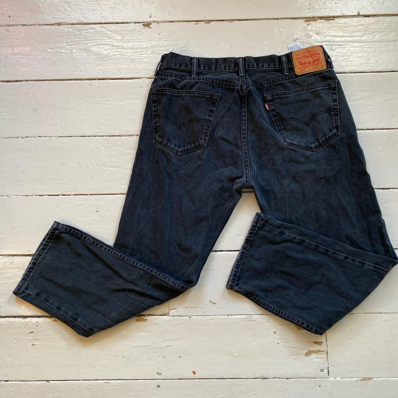 Levis 505 Charcoal Jeans (38/30)