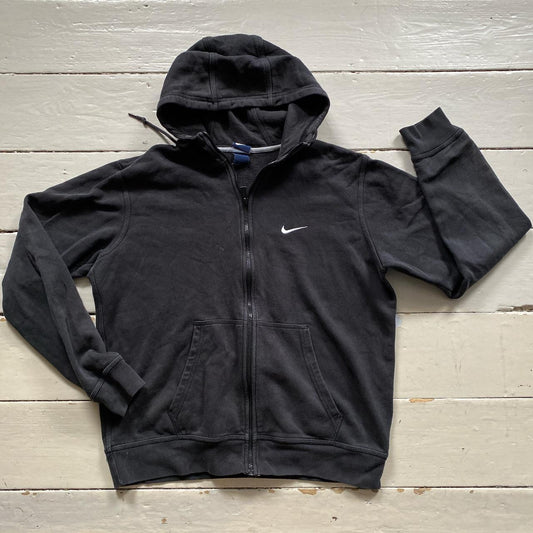 Nike Swoosh Black Hoodie (Large)