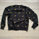 Nike Multi Swoosh Black Jumper (XS)