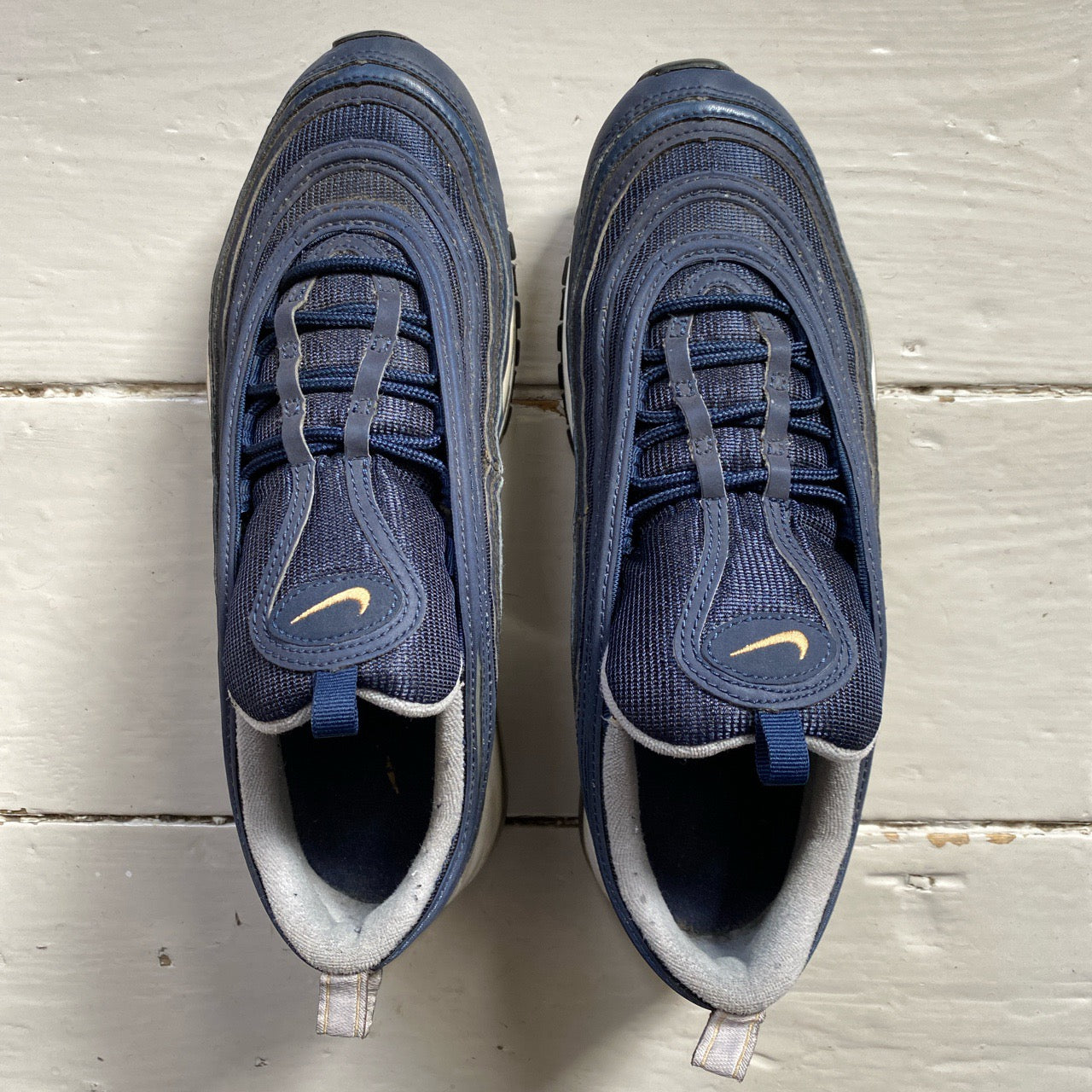 Nike Air Max 97 Navy and Gold (UK 8)