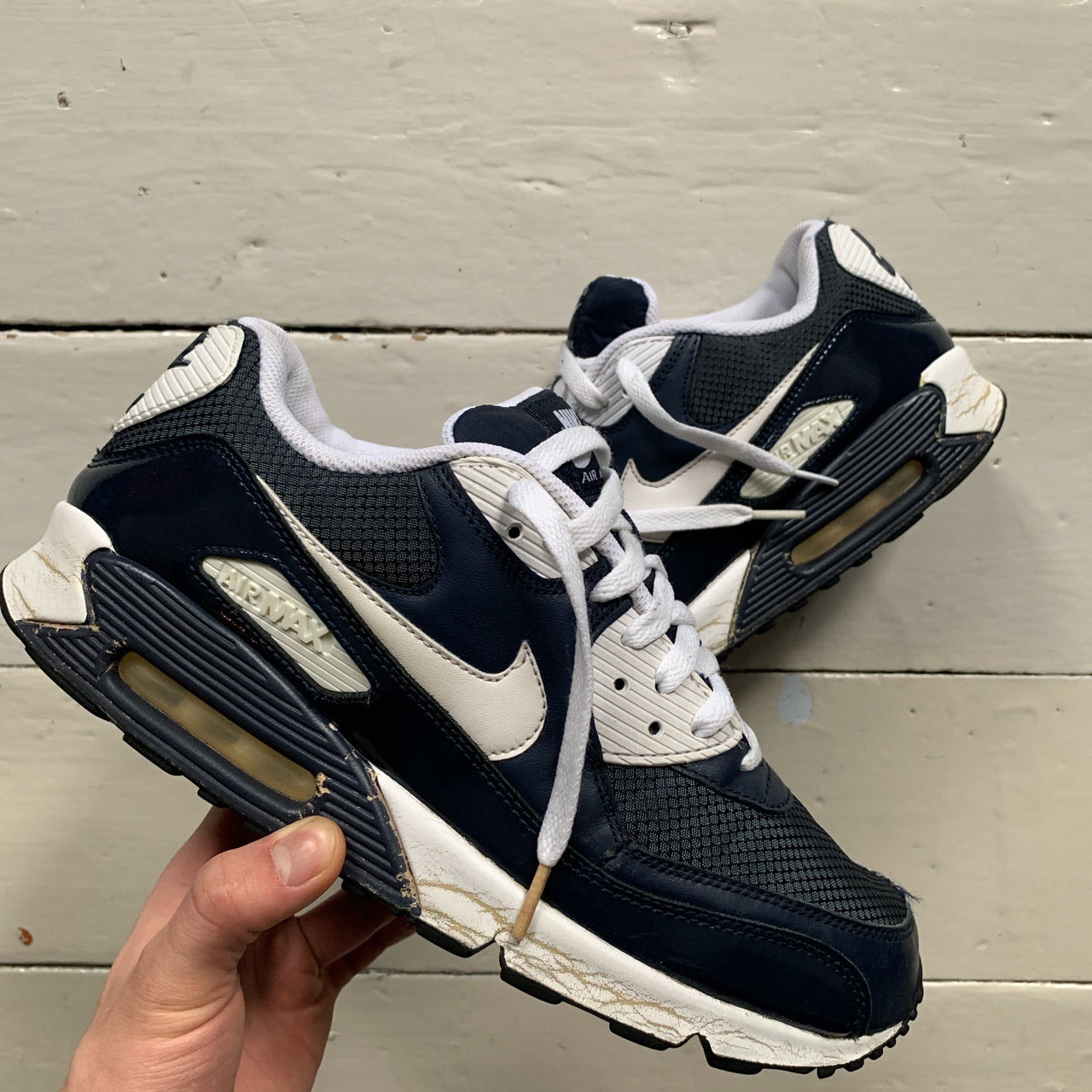 Nike Air Max 90 Patent Vintage (UK 10.5)