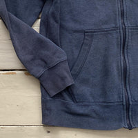 Nike Swoosh Navy Zip Jumper (Small)