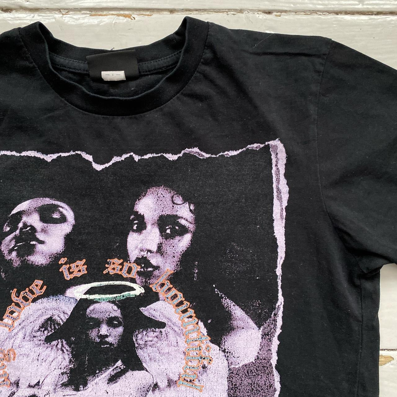 FKA Twigs Black T Shirt (Small)