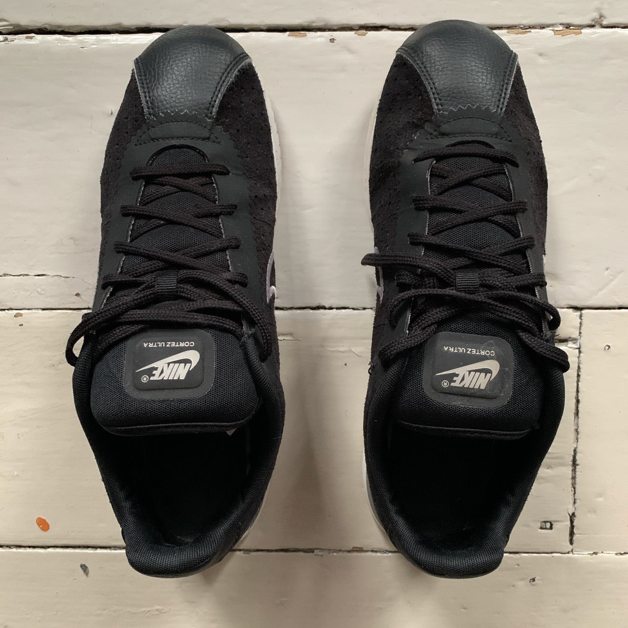 Nike Cortez Ultra Black and White (UK 9)