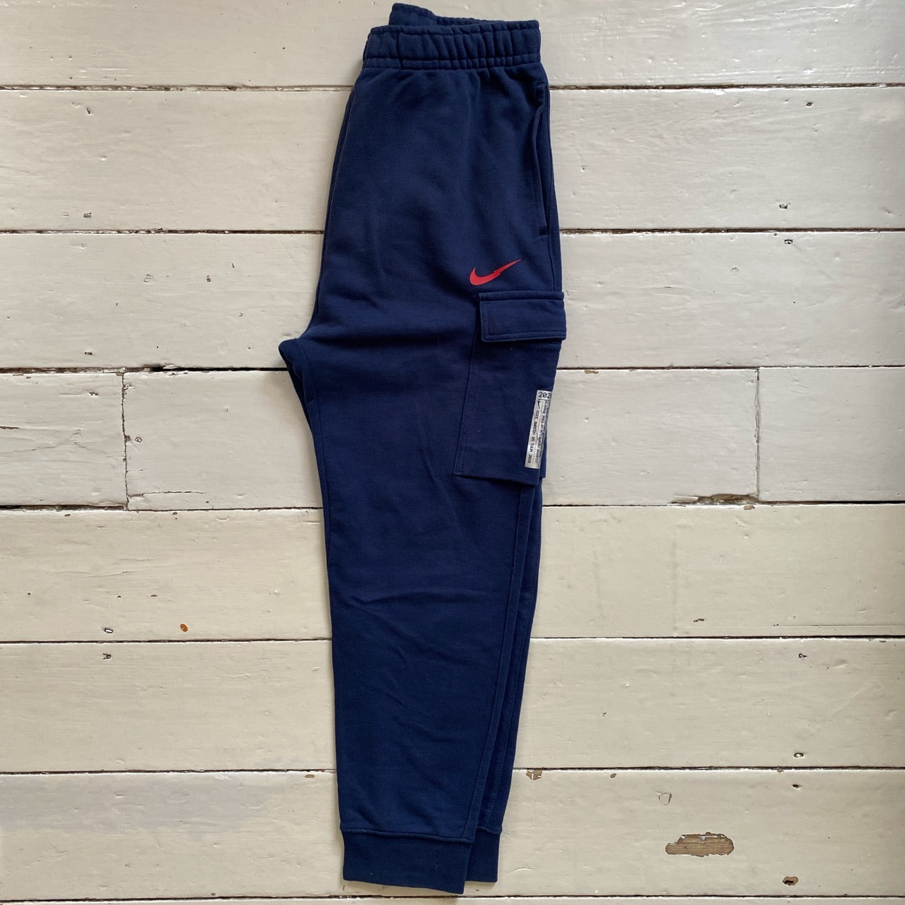 Nike Navy Cargo Style Joggers (Medium)