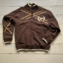Phat Farm Vintage brown Zip Jumper (XL)