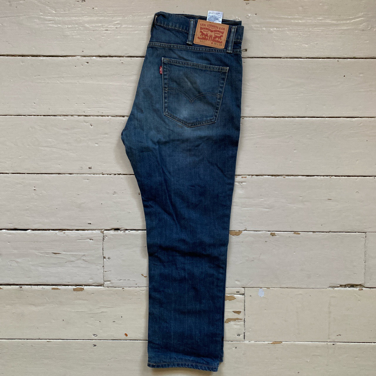 Levis 511 Navy Jeans (38/28)