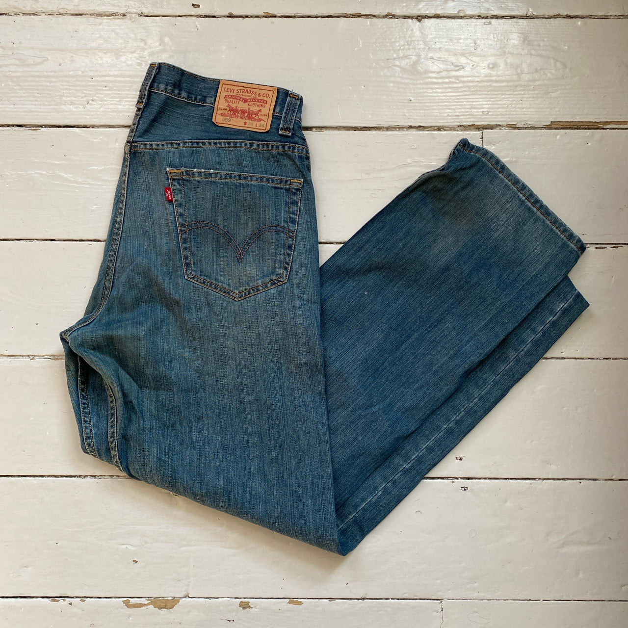 Levis 559 Light Blue Jeans (34/34)