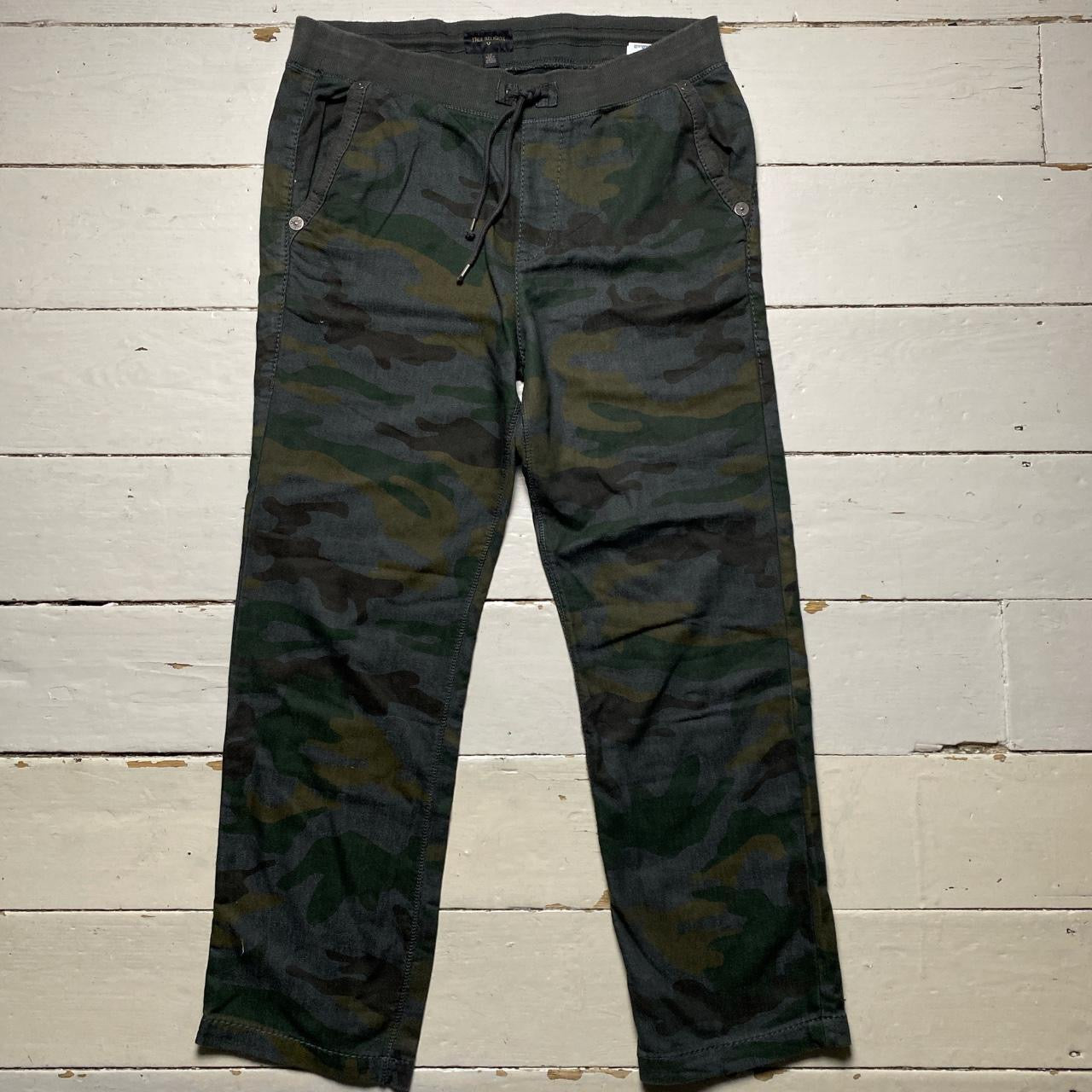 True religion hot sale camo tracksuit