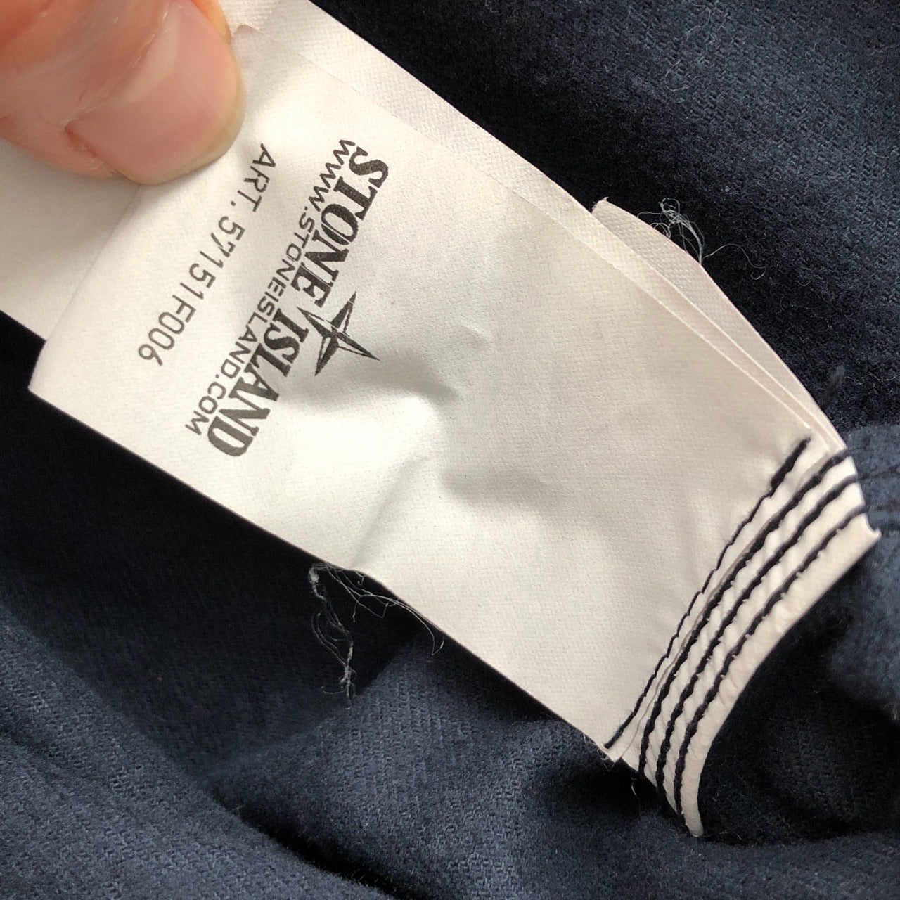 Stone Island Casual Navy Shirt (Medium)
