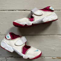 Nike Air Rift Vintage White Pink Blue (UK 5.5)
