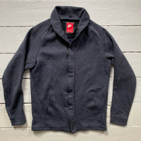 Nike Tech Fleece Grey Zip Jumper (Small)