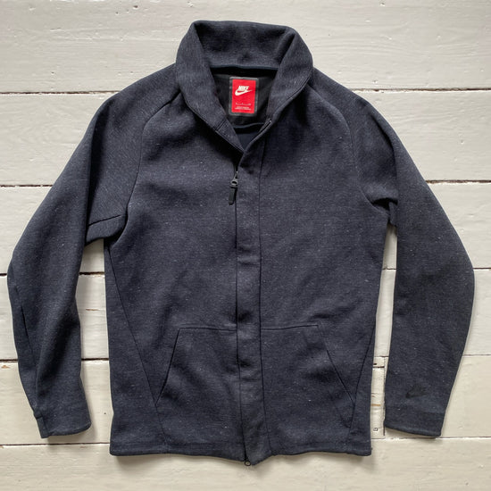 Nike Tech Fleece Grey Zip Jumper (Small)