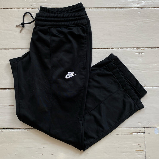 Nike Swoosh Black Womens Joggers (Large)