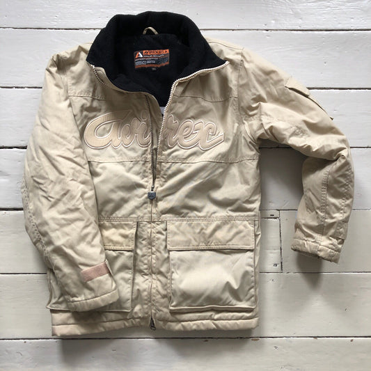 Avirex Khaki Padded Jacket (Small)