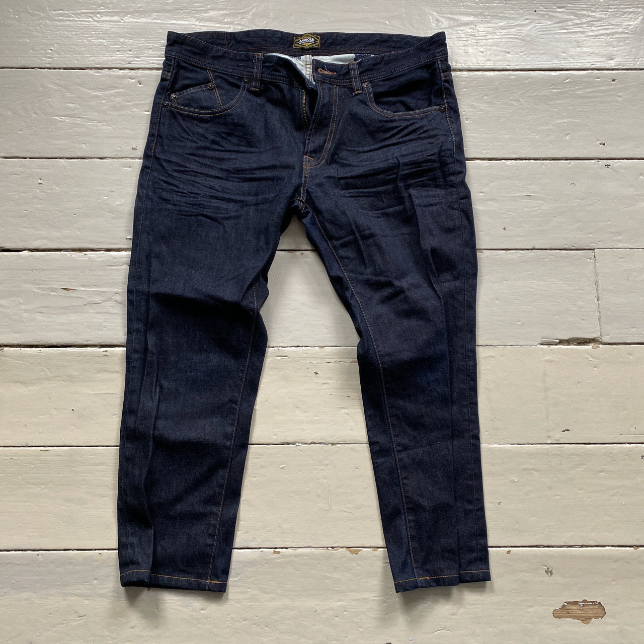 Barbour Navy Comet Jeans (36/26)