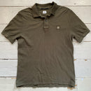 CP Company Khaki Green Polo (Large)