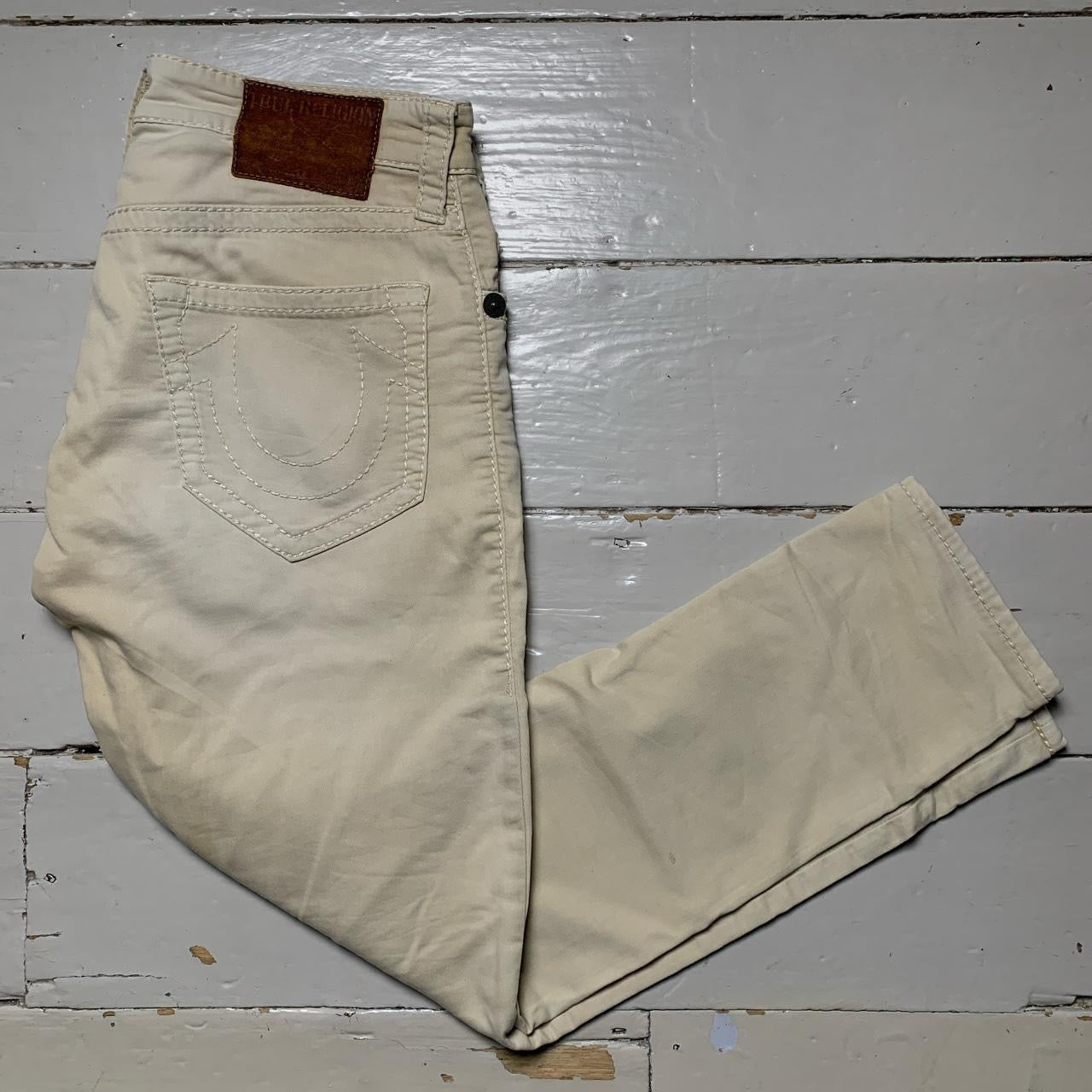 True Religion Cream Jeans (30/31)