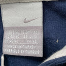 Nike Swoosh Vintage Navy Hoodie Womens (Medium)