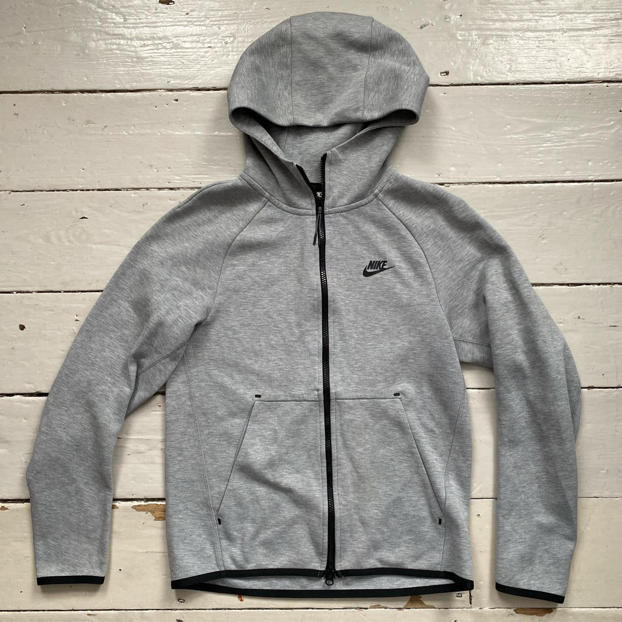 Nike Tech Fleece Grey Hoodie (XS)