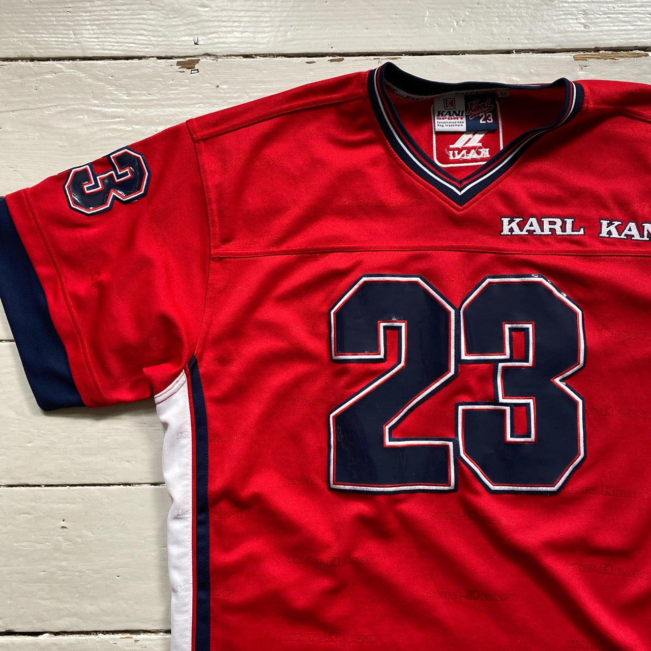 Karl Kani Vintage Red Football Jersey (XL)