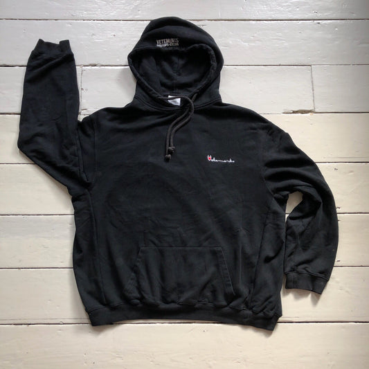 Vetements X Champion Black Hoodie (Large)