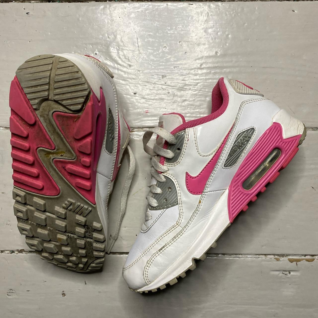 Nike Air Max 90 Vintage Patent Pink (UK 5)