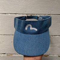 Evisu Denim Visor Cap