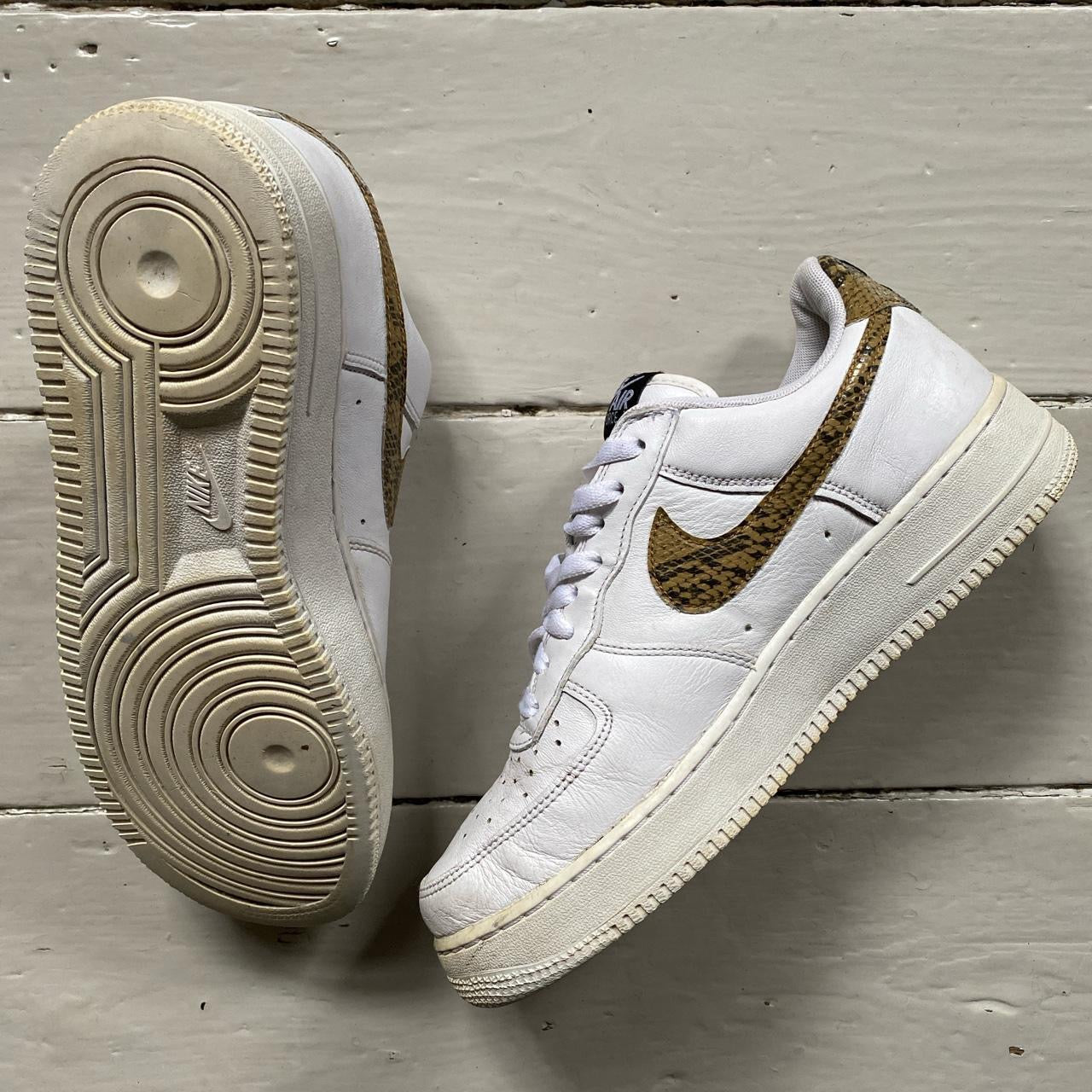 Nike Air Force 1 Snakeskin Swoosh (UK 8)