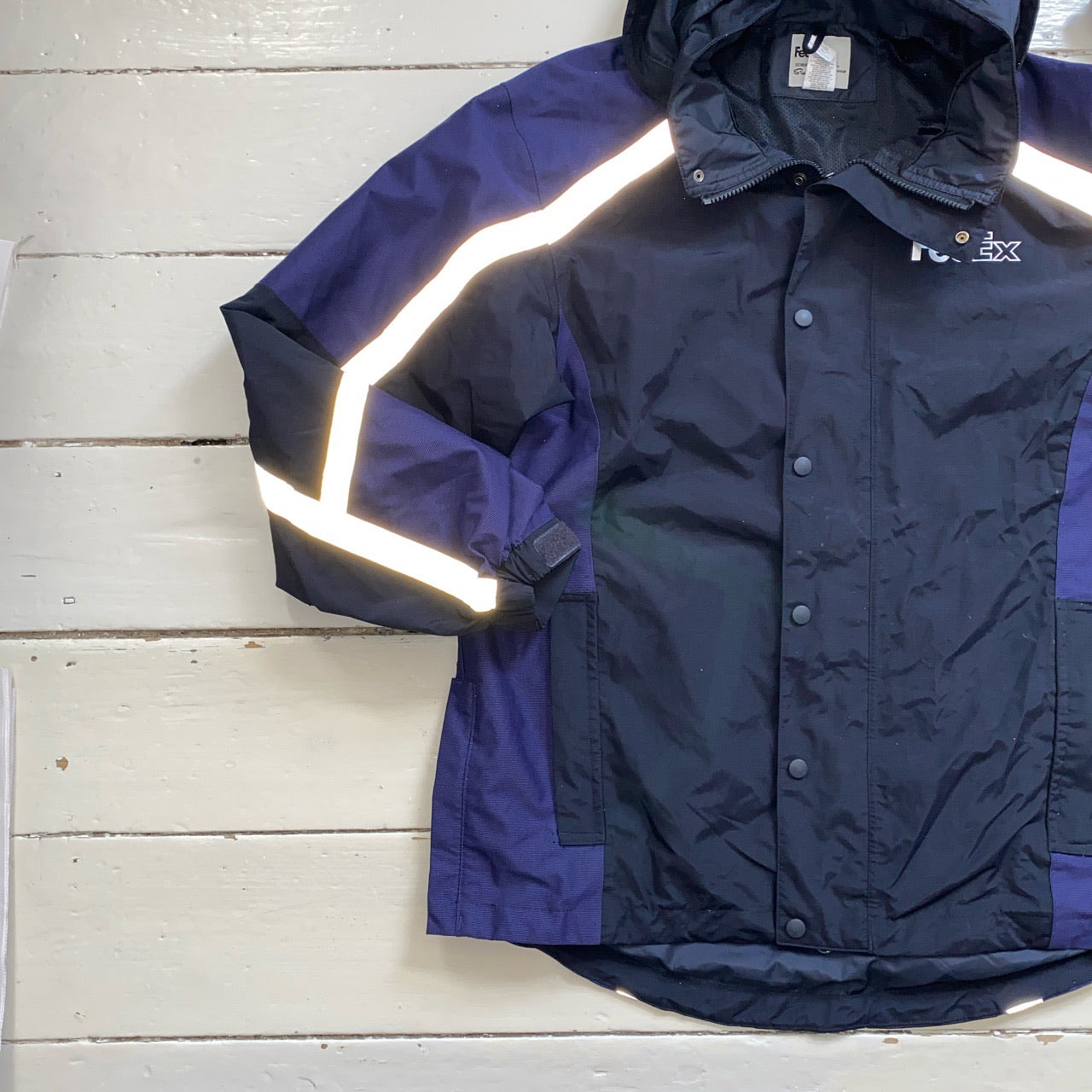 Fedex Windbreaker Reflective Jacket (Large)