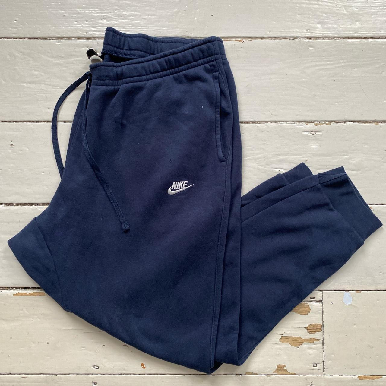 Nike Swoosh Navy Joggers (XXXL)