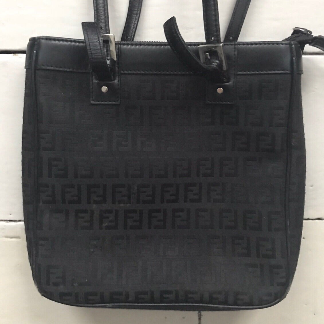 Fendi Monogram Black Handbag