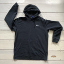 Nike Swoosh Black Hoodie (Large)