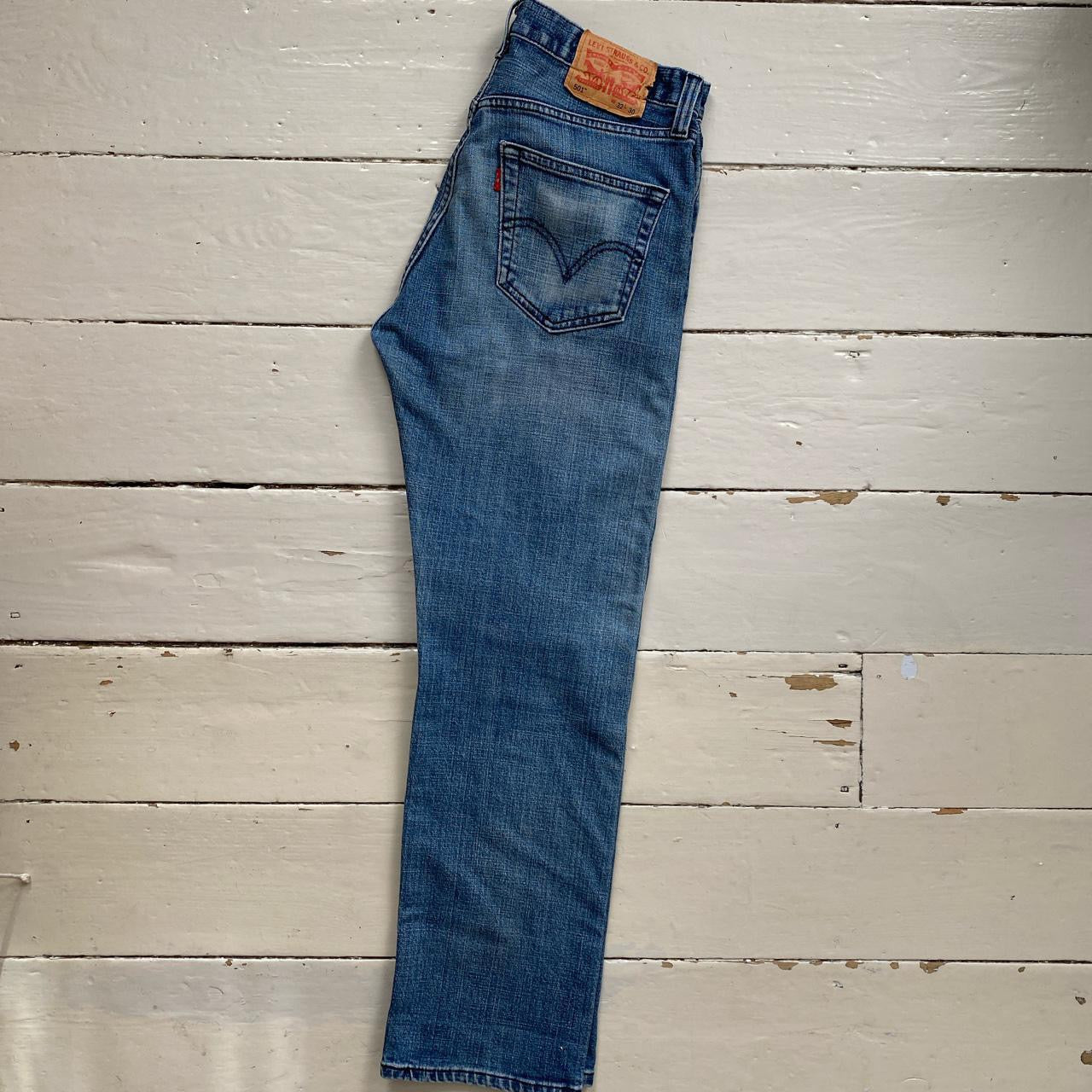 Levis 501 Blue Jeans (32/30)