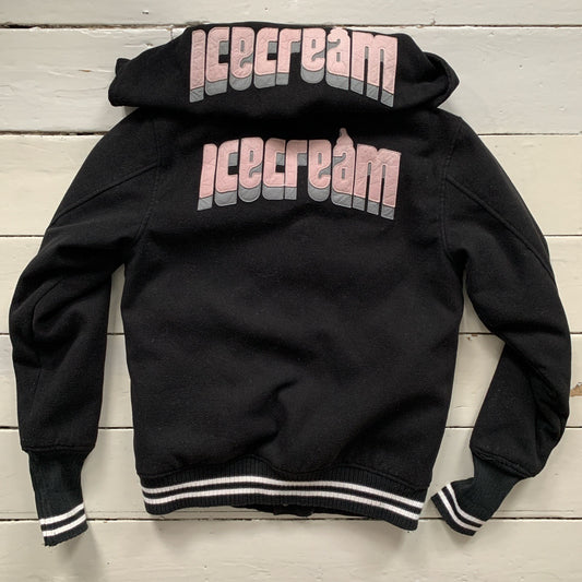 Ice Cream Spellout Hoodie (Small)