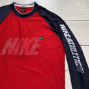 Nike Athletic Vintage Long Sleeve T Shirt (Large)