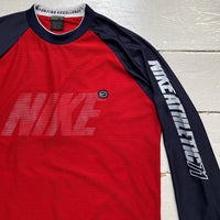 Nike Athletic Vintage Long Sleeve T Shirt (Large)