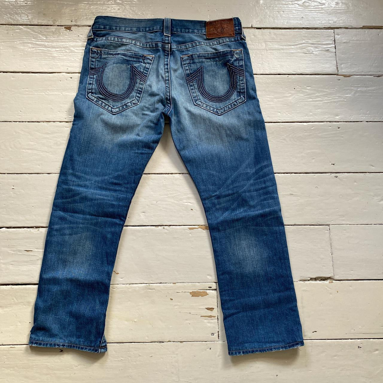 True Religion Bobby Distressed Jeans (34/28)