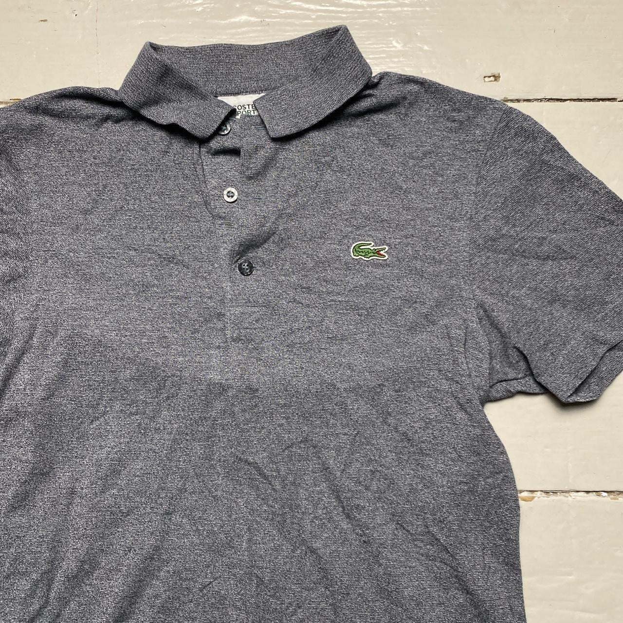 Lacoste Grey Polo Shirt (Small)