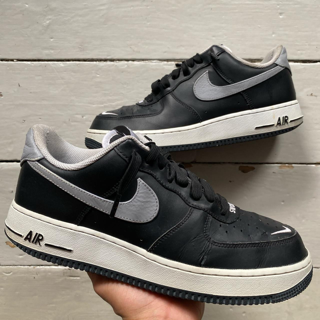 Nike Air Force 1 Black Grey (UK 9)
