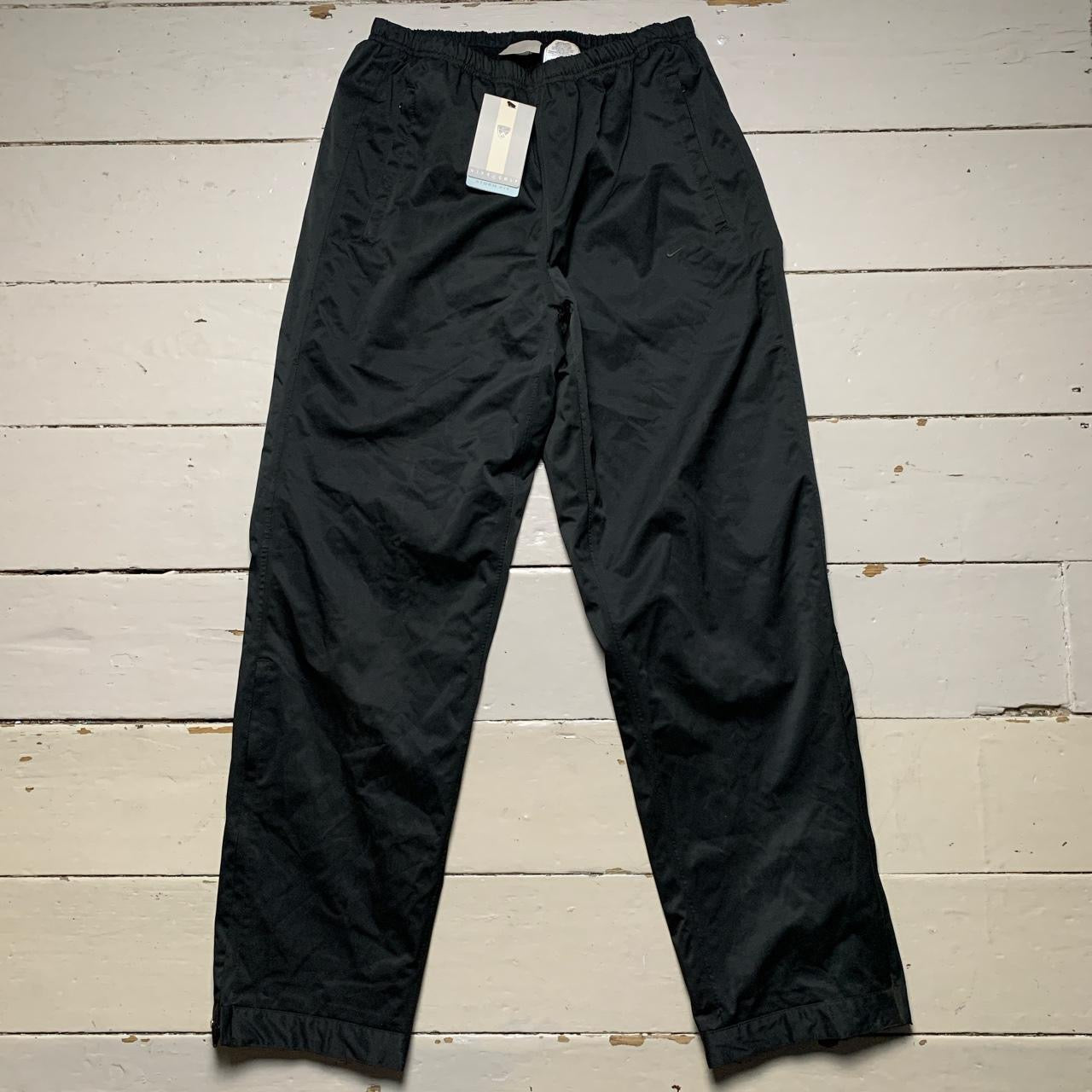 Nike Golf Swoosh Black Shell Bottoms (Large)