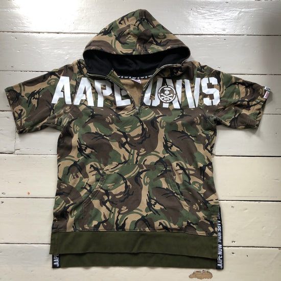 Aape by BAPE Short Sleeve Hoodie (XL)