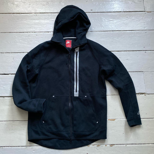 Nike Black Tech Fleece Hoodie (Medium)