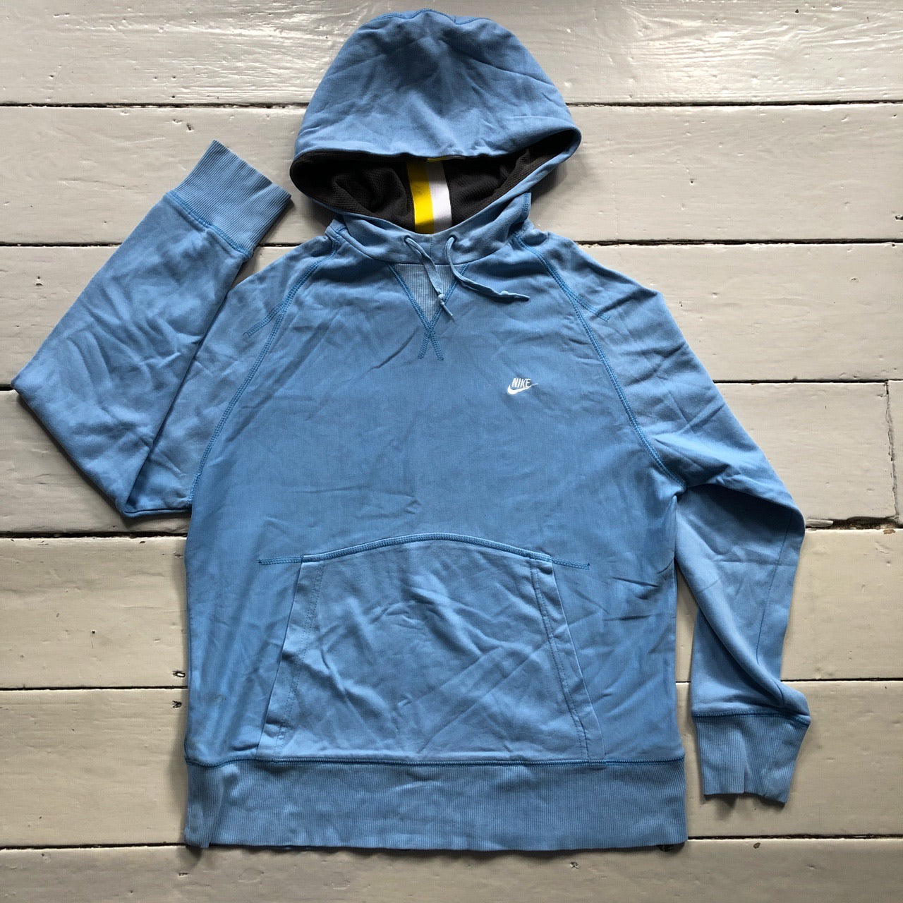 Nike Vintage Light Blue Hoodie (Small)