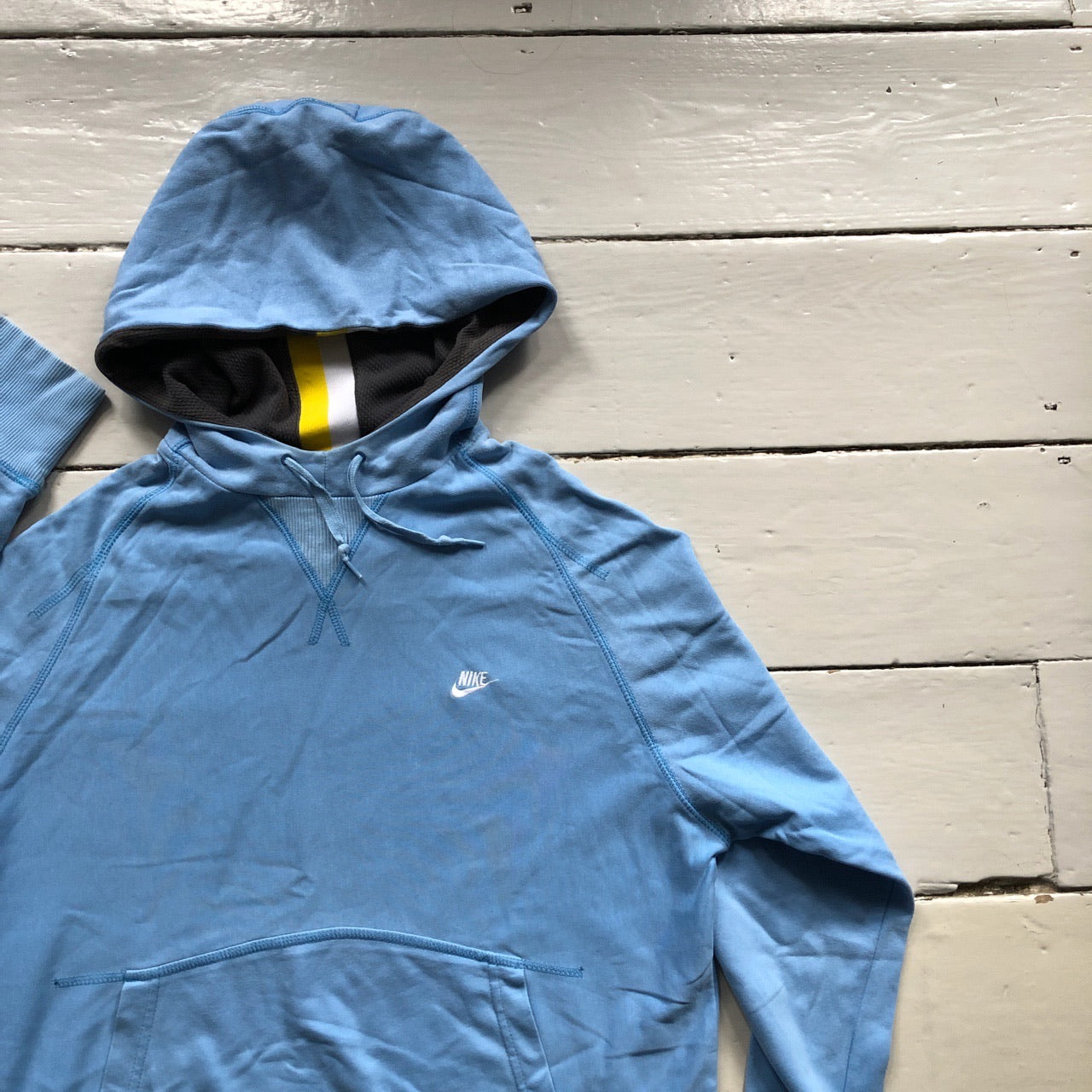 Nike Vintage Light Blue Hoodie (Small)