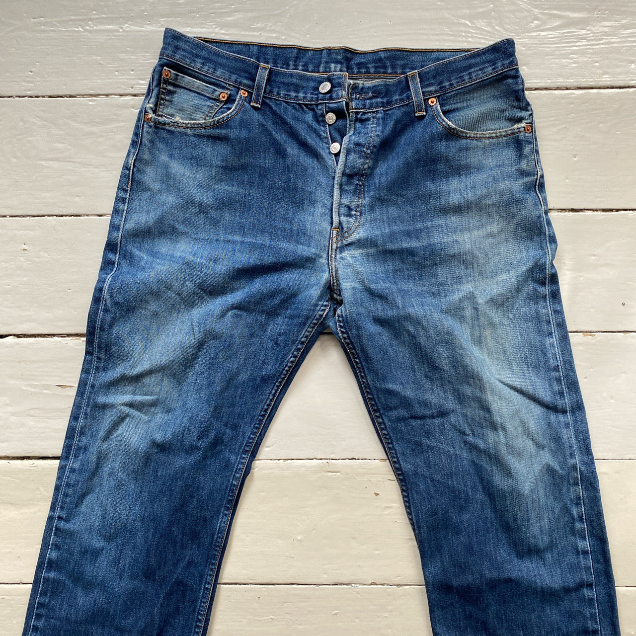 Levis 501 Blue Jeans (36/34)