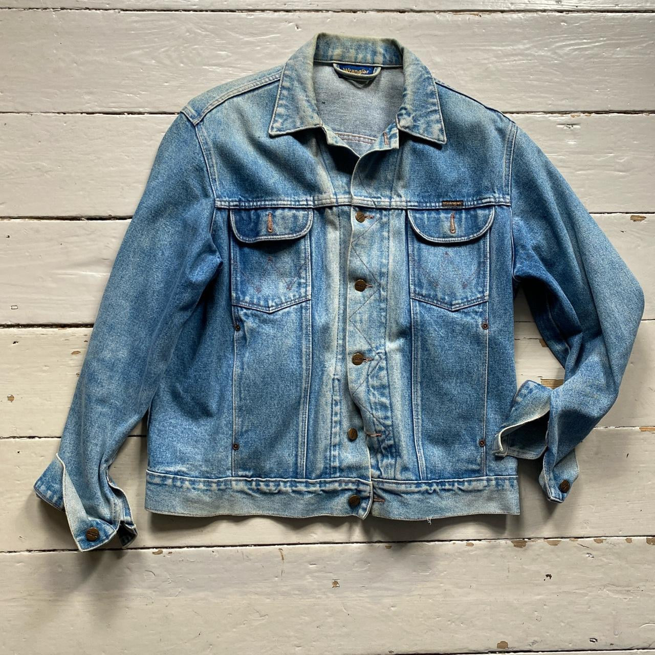 Wrangler Vintage denim Jacket (Large)